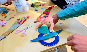 creatif / creativite / cohesion / activité artistique / original / imagination