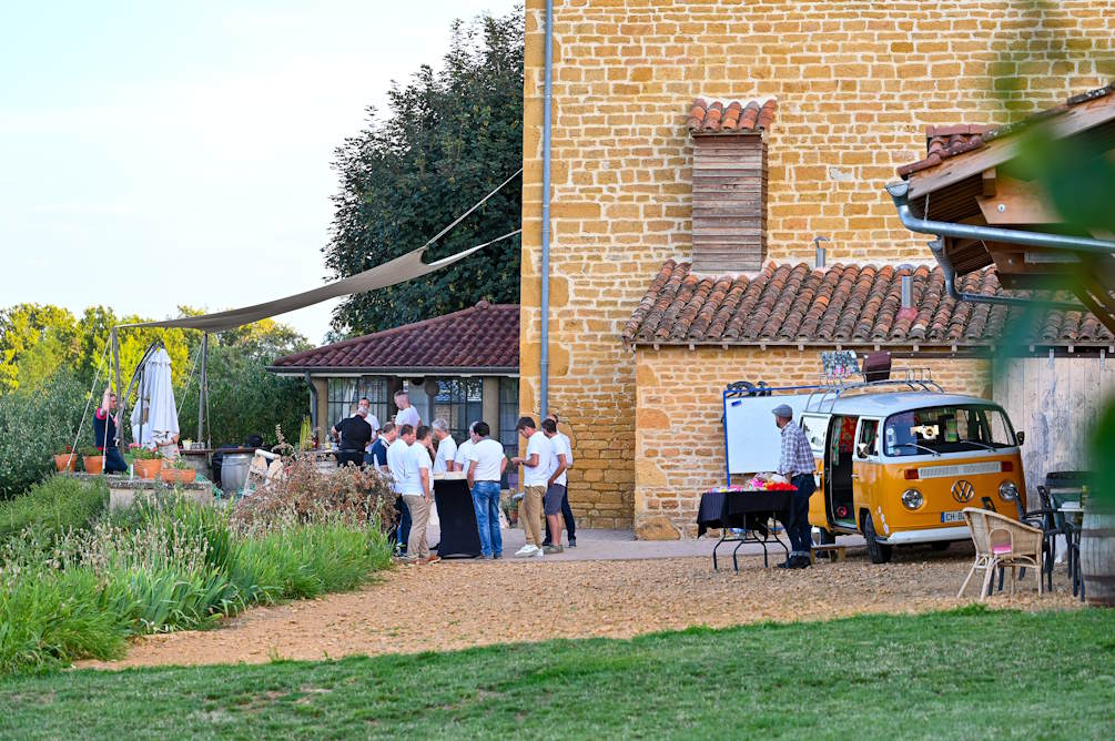 Fête de famille, baptême et cousinade en Beaujolais
