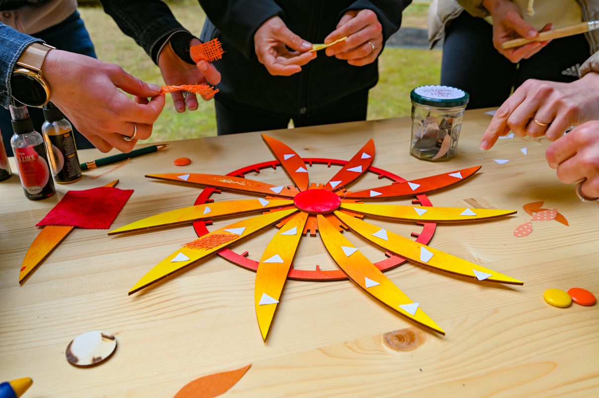 Atelier créatif team building en Beaujolais