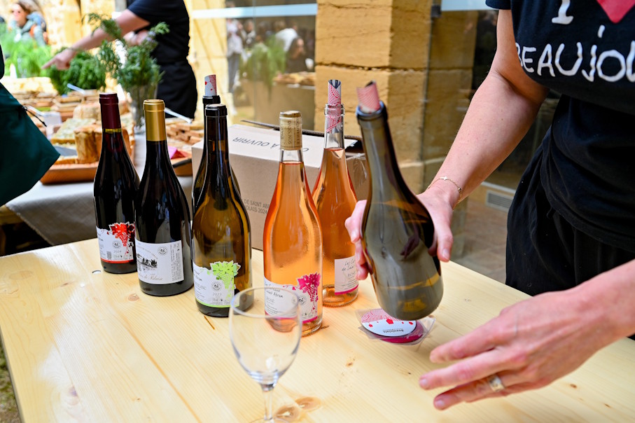 Dégustation de vin sensorielle en Beaujolais
